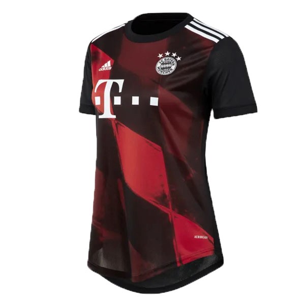 Camiseta Bayern Munich Tercera Equipación Mujer 2020-2021 Negro